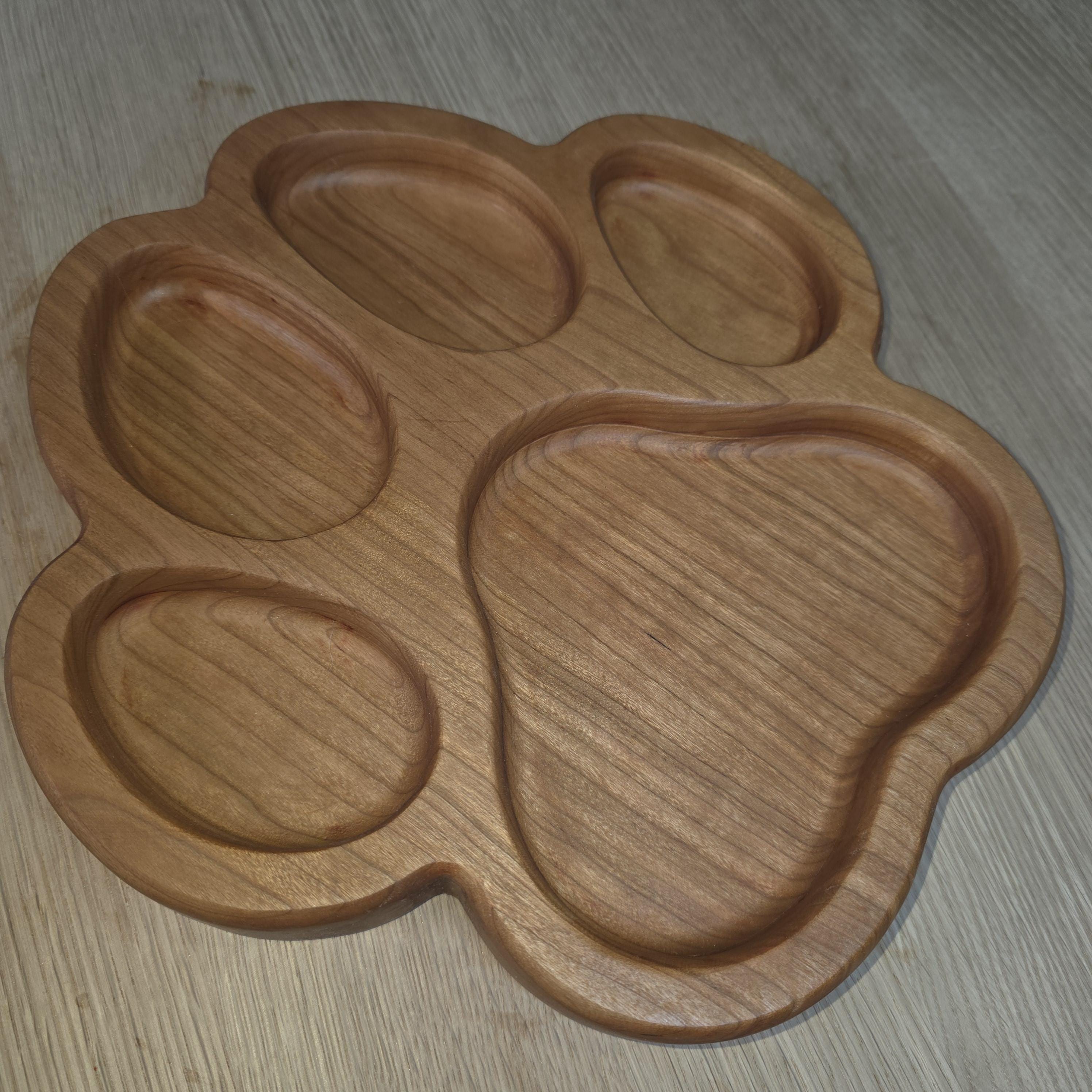 Large Dog Paw Serving Tray