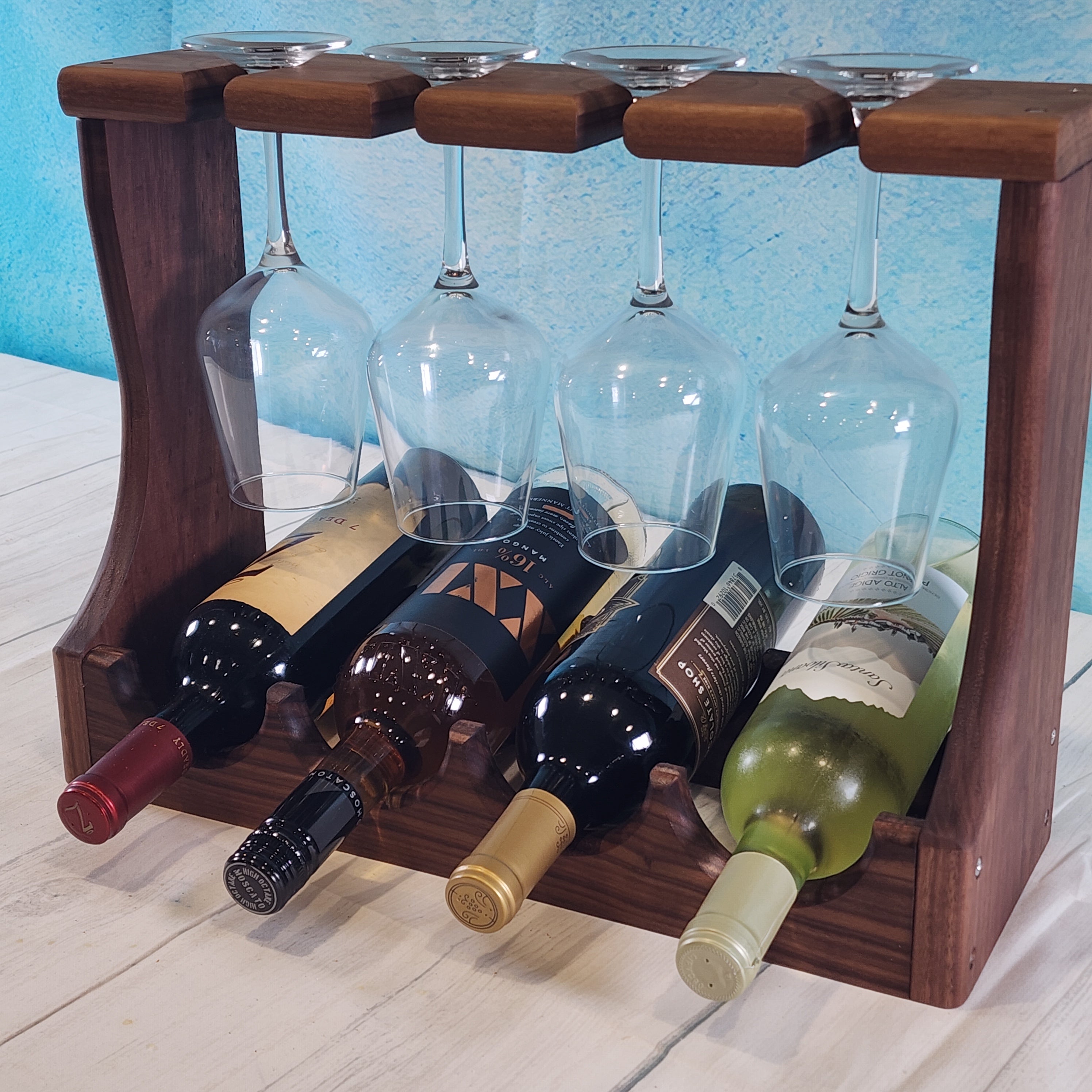 Tabletop Wine Rack/Stemware Holder