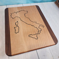 Charcuterie with Italy Inlay - Maple/Walnut