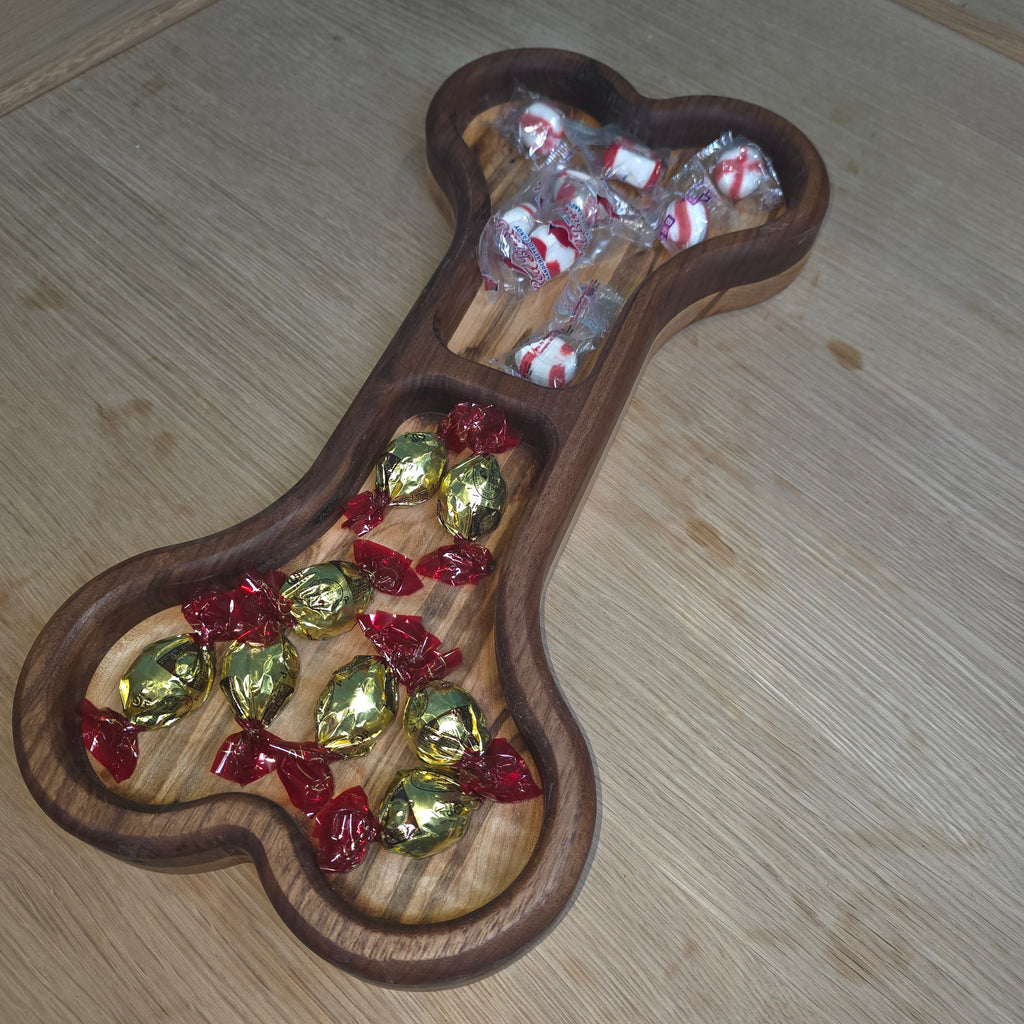 Large Dog Bone Tray