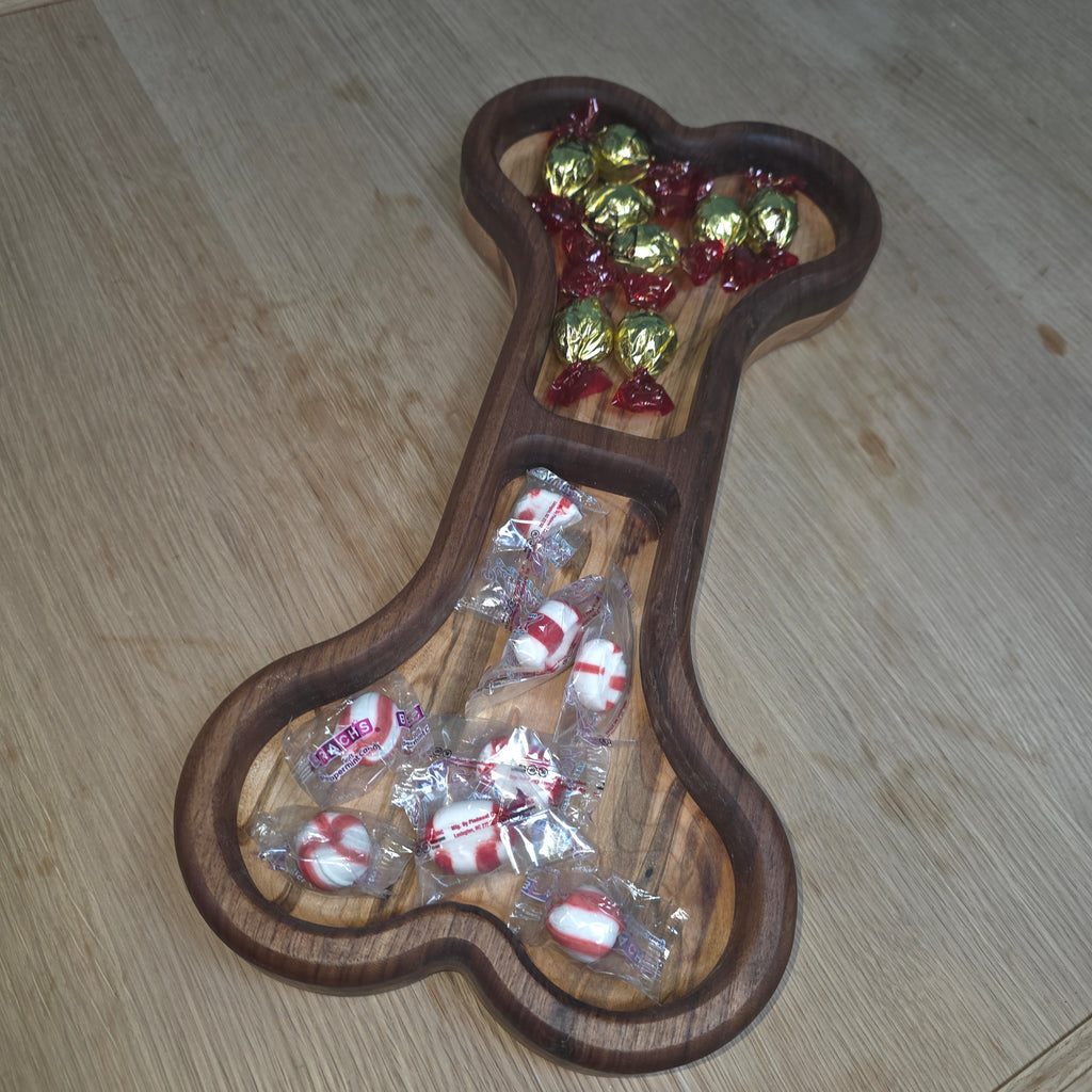 Large Dog Bone Tray
