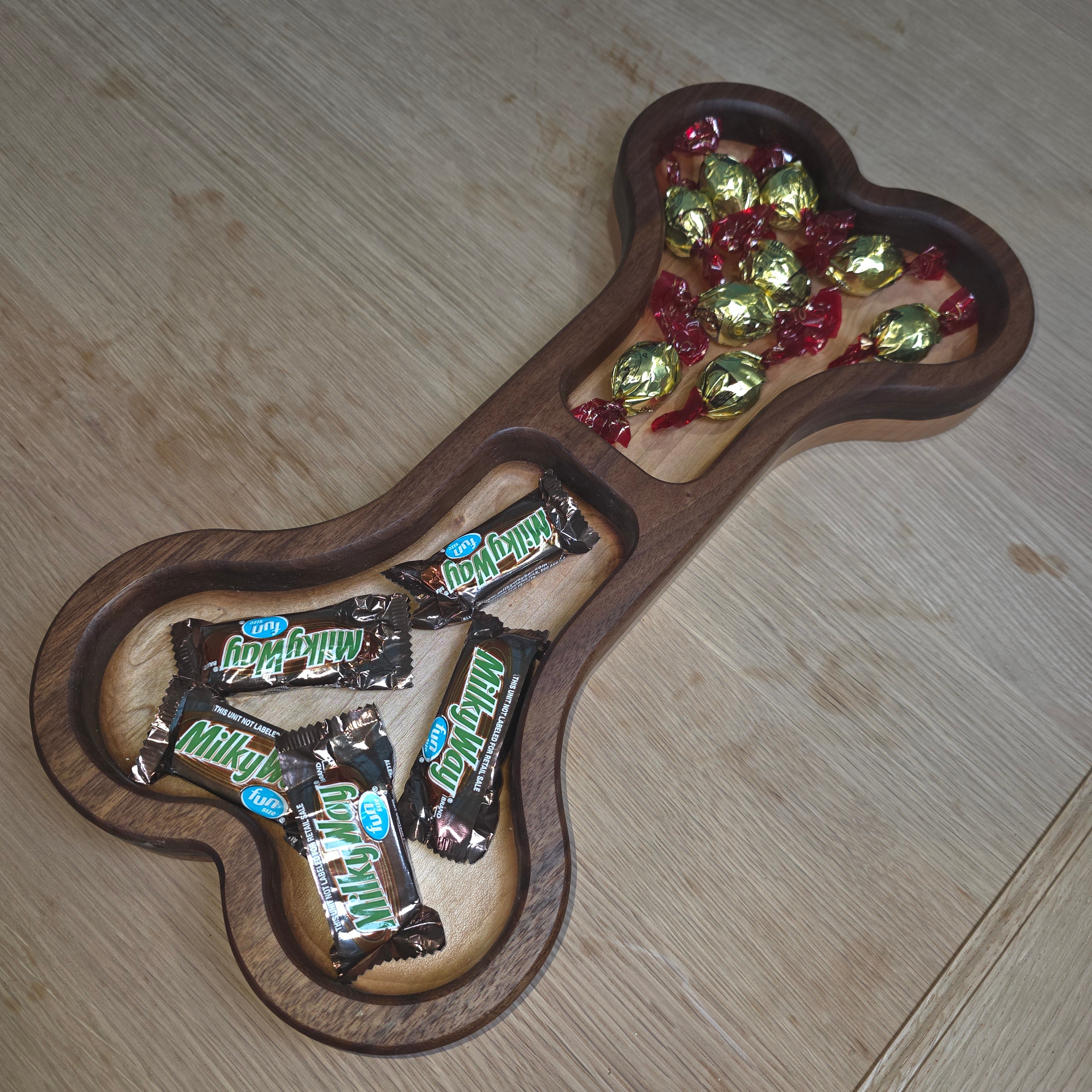 Large Dog Bone Tray