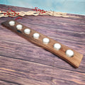 Large Live Edge Walnut Tealight Candle Holder Centerpiece