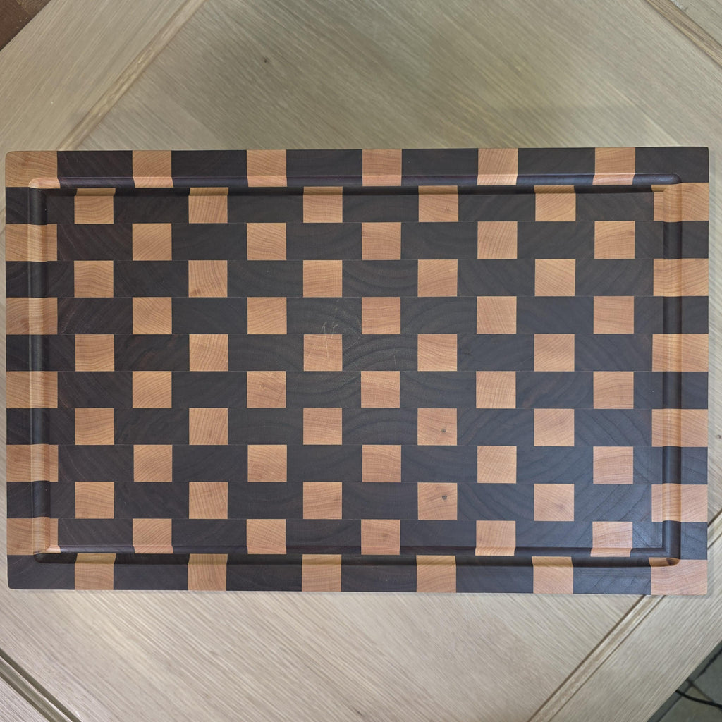 End-Grain - Block Weave Pattern