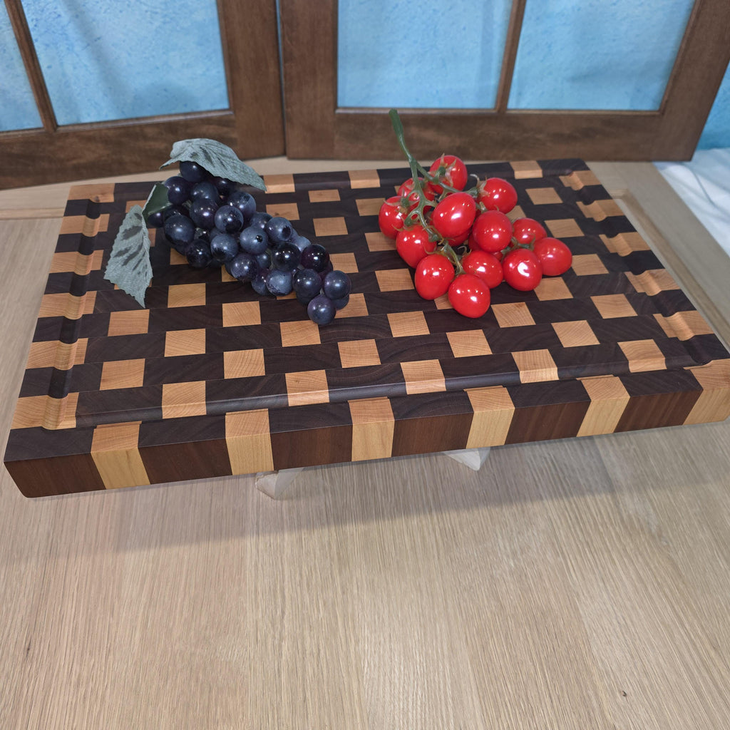 End-Grain - Block Weave Pattern
