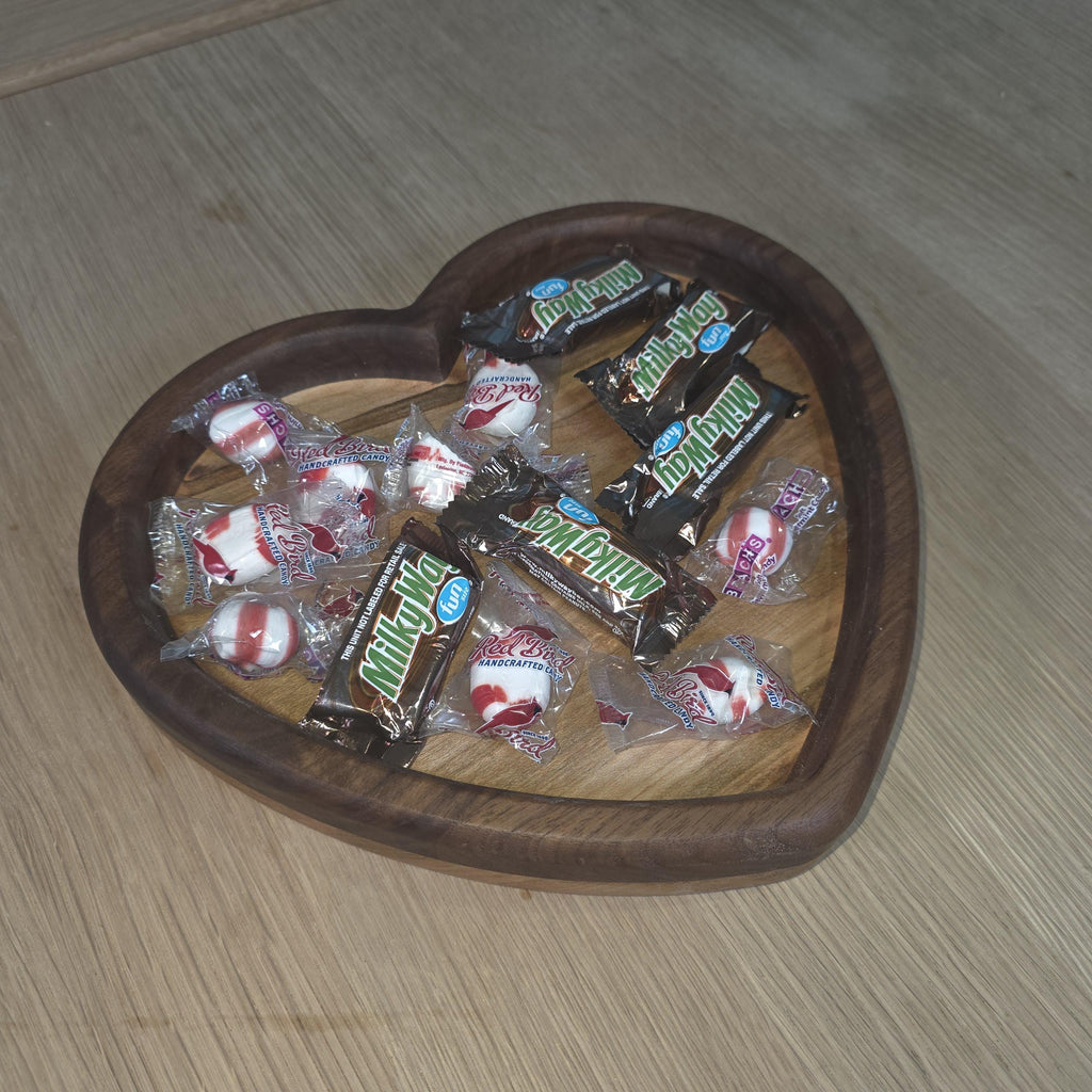 Large Heart Shaped Serving Tray